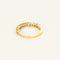 Bague 53,5 Bague semi-alliance en Or jaune et diamants 58 Facettes TAR1278X2