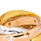 Bague 49 Cartier Bague Trinity Or rose, Or jaune, Or blanc Diamant 58 Facettes 4437821CN