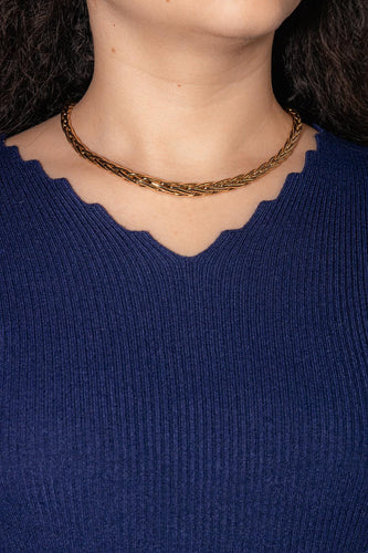 Collier Collier Maille palmier Or jaune 58 Facettes 4733987CN