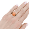 Bague 49 Bague Pomellato "Capri" en or rose, corail et tsavorites. 58 Facettes 34455