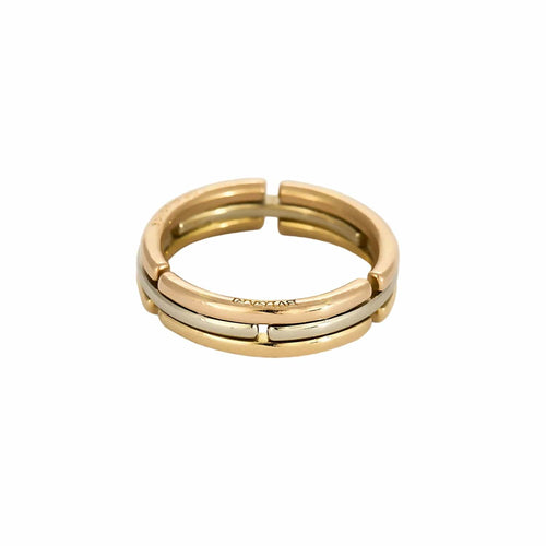 BULGARI - Bague trois ors articulées