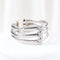 Bague 66 Bague TOUS en or blanc avec diamants taille brillant 58 Facettes J000002214