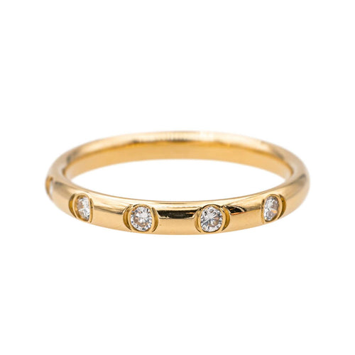 Bague 51 Bague Alliance Or jaune Diamant 58 Facettes 2594566CN