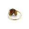Bague 57 Bague Poison - Or jaune, Grenat & Demi-Perles 58 Facettes 260008SP