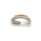 Bague 54 Bague Eventail Géometrique deux ors 58 Facettes 1.0002290/2