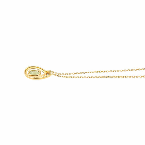 Collier Collier Or jaune Péridot, Diamant 58 Facettes 4166995RV