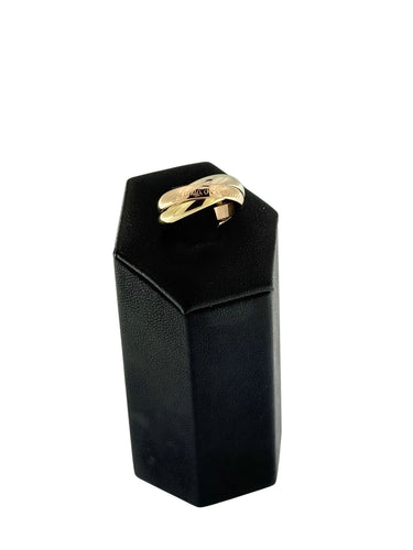 Bague 51 CARTIER - Bague Trinity « Les Must de Cartier » Or blanc, jaune, rose 58 Facettes