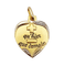 Pendentif AUGIS - Pendentif médaille d'amour or "+ qu'hier - que demain" - La Sentimentale 58 Facettes J5019X0000