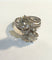 Bague Bague ancienne en platine et diamants 58 Facettes