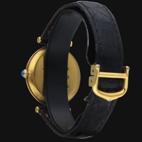 Montre Cartier Montre Must De Cartier Vermeil 58 Facettes MT41141