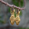 Collier Pendentif miroir tibétain en or avec diamant et chaîne par Me & Ro 58 Facettes A20043