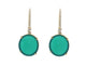 Boucles d'oreilles boucles d'oreilles ETERNAME carmin agate 26 diamants or jaune 58 Facettes 259059