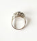Bague ancienne or blanc saphir et diamants anciens