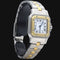 Montre Cartier Montre Santos Dame Or Jaune 18K Et Acier 58 Facettes MT41482