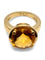 Bague Bague Poiray modèle Filles or jaune et citrine 58 Facettes 1281