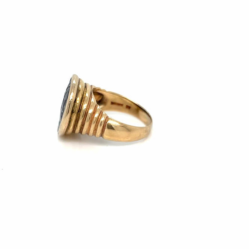 Bague 54 BULGARI - Bague pièce de monnaie, années 1980 58 Facettes