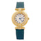 Montre Montre Cartier "Colisée", or jaune, diamants, cuir. 58 Facettes 33856
