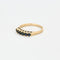 Bague 55 Demi Alliance Saphir 58 Facettes
