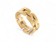 Bague 53 bague CARTIER panthere maillons t53 en or jaune 18k 9.8 gr  link 58 Facettes 270225