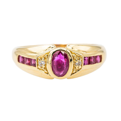 Bague 60 Bague Or jaune Rubis 58 Facettes 3243931CN