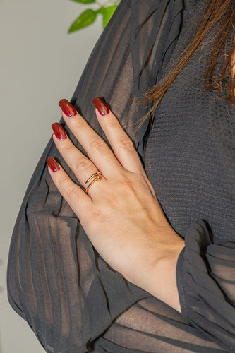 Bague 53 Cartier Bague Juste un clou Or rose 58 Facettes 3496783CN