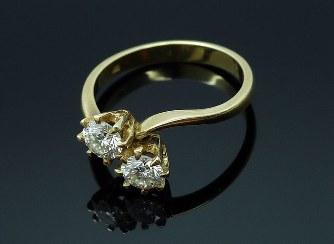 Bague Anello a Contrarier di Diamanti 58 Facettes