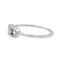 Bague 53 Messika Bague Move Uno Or blanc Diamant 58 Facettes 3753458RV