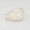 Bague Bague vintage David Webb en émail blanc, forme bombée, taille 6, bijou d'occasion de qualité 58 Facettes G13644