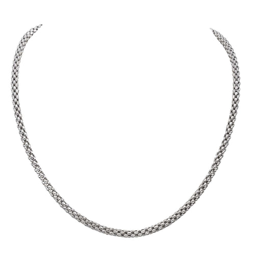 Collier Collier Or blanc 58 Facettes 2974805CN