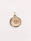 Pendentif Médaille amour Augis ronde Plus qu'hier moins que demain or jaune rubis 58 Facettes J511