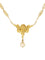 Collier Collier Art Nouveau maille filigrane or jaune perles fines 58 Facettes 1108.2