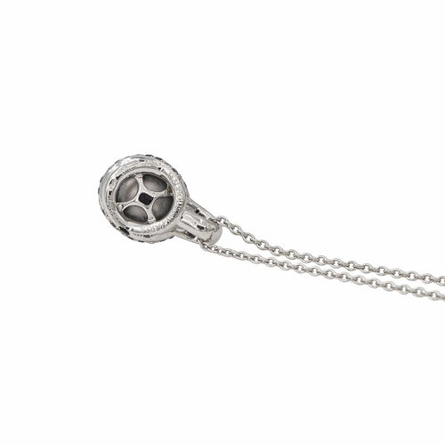 Collier Mauboussin Collier Perle Caviar Mon Amour Or blanc Perle 58 Facettes 2932723CN