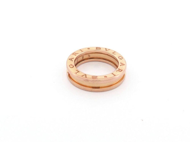 Bague 47 bague BULGARI b.zero1 or rose 58 Facettes 261747
