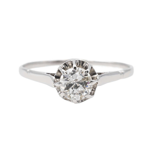 Bague 52 Bague Solitaire Platine Diamant 58 Facettes 3477358CN
