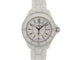 Montre montre CHANEL j12 38 mm ceramique blanche automatique 58 Facettes 261872