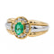 Bague 57 Bague Or jaune Emeraude 58 Facettes 2905361CN