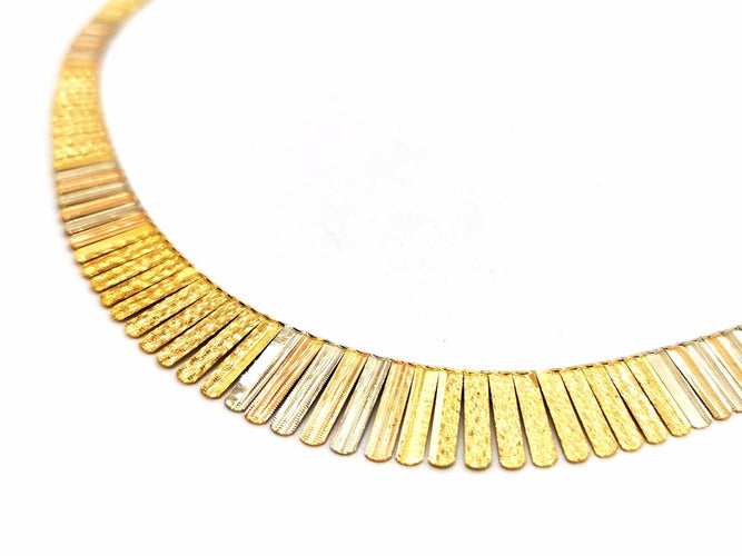 Collier Collier Vintage Or jaune, Or rose, Or blanc 58 Facettes 1692544CN
