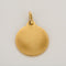 Pendentif AUGIS - Médaille d'Amour - Or jaune, diamant et rubis de synthèse 58 Facettes CHOL0904
