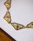 Collier Collier Draperie Ancien Court Maille Filigrane Or Jaune 58 Facettes A11610