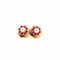 Boucles d'oreilles Dormeuses Or Jaune Rubis & Diamants 58 Facettes E3BO-GS29811-12