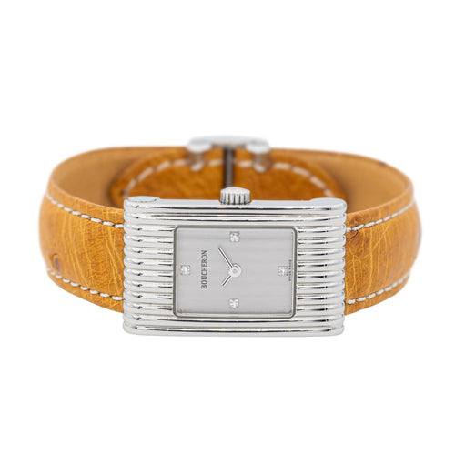 Montre Boucheron Montre Reflet Acier Diamant 58 Facettes 3263785CN