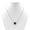 Collier Collier Pomellato Tabou en or rose et argent avec rhodolites 58 Facettes