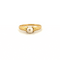 Bague 56 Solitaire or Jaune Perle 58 Facettes 26-GS36227