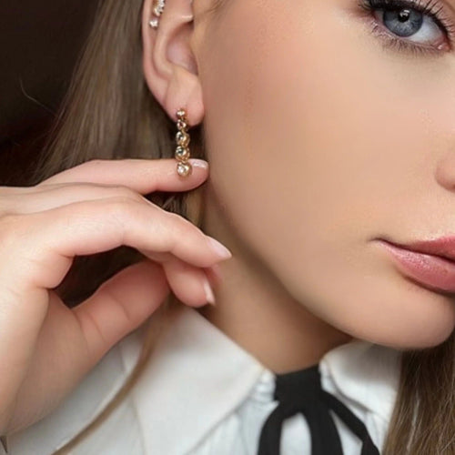 Boucles d'oreilles Boucles D'oreilles Or Jaune 18k Tutti Frutti 58 Facettes 2-BOE1 -GS35845-3