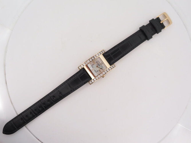 Montre montre CHOPARD your hour 36 mm quartz or jaune diamant 58 Facettes 264356