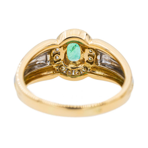 Bague 57 Bague Or jaune Emeraude 58 Facettes 2905361CN
