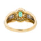 Bague 57 Bague Or jaune Emeraude 58 Facettes 2905361CN