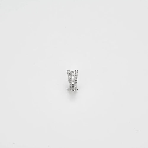 Boucles d'oreilles Boucles D'oreilles Or Blanc & Diamants 58 Facettes BO/230145