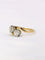 Bague Bague toi et moi or jaune diamants 1 ct 58 Facettes J398