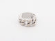 Bague 55 bague CHRISTIAN DIOR gourmette or blanc 58 Facettes 259930
